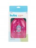 Kit Refeição Com Talher Foguete Rosa Buba Baby
