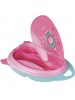 Kit Refeição Com Talher Foguete Rosa Buba Baby