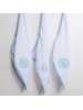 Babete Papi Toys com prendedor de Chupeta Ursinho Azul Papi