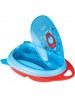 Kit Refeição Com Talher Foguete Azul Buba Baby
