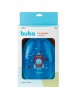Kit Refeição Com Talher Foguete Azul Buba Baby