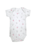Conjunto Body, Calça e Casaco Malha Rosa Fadinha Patimini