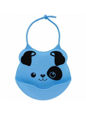 Babador de Silicone Azul Buba