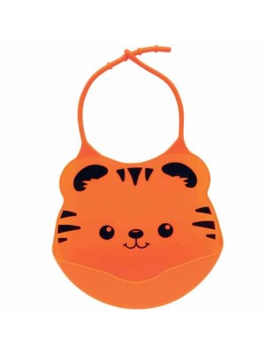 Babador de Silicone Laranja Buba 