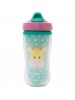 Copo Parede Dupla Com Canudo Animal Fun Girafa Buba
