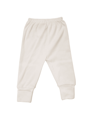 Calça Malha Suedine Off White Bebê Colorido