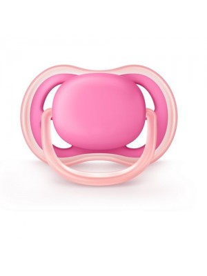 Chupeta Ultra Air Lisa Rosa 6 a 18 meses Philips Avent