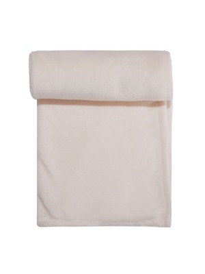 Cobertor Microfibra Mami Papi Liso Creme
