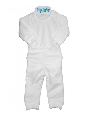 Conjunto Térmico Body e Calça Branco RoseBud