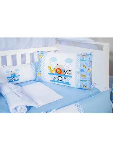 Kit Berço Mimos Arca Tiquinho Bordados