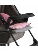 Carrinho de Bebê Milano Reversível II Rosa Galzerano