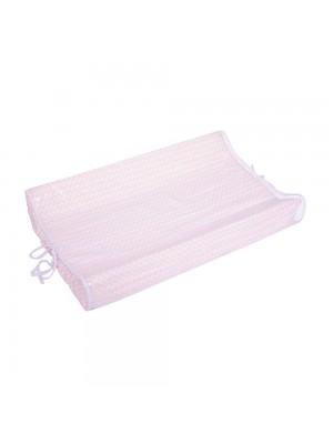 Trocador Americano Chevron Rosa com Capa de PVC Papi