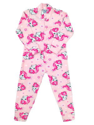 Macacão Microsoft Rosa Unicórnios RoseBud