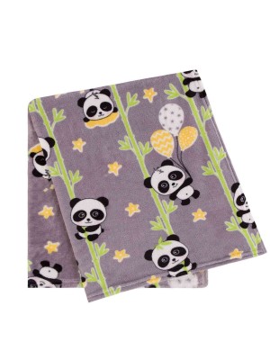 Manta Acalanto Estampada Panda Colibri