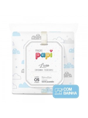 Fralda Papi Luxo Estampada Masculino